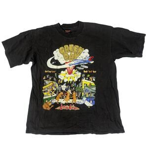 Green Day 1994 Dookie Tour Authentic Vintage Black Cotton Single Stitch Tee XL
